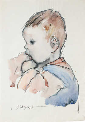 Крылов Порфирий Никитич. Детский портрет 